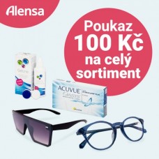 Sleva 100 Kč na veškerý sortiment na Alensa.cz (při nákupu vyšším než 1000 Kč)