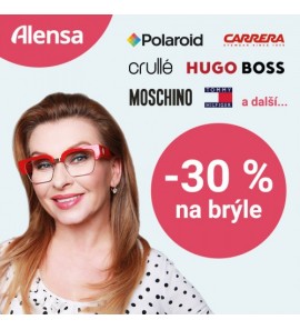 Sleva 30 % na vybrané dioptrické brýle na Alensa.cz