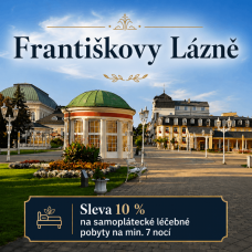 Sleva 10 % na samoplátecké léčebné pobyty na min. 7 nocí Sleva 10 % na samoplátecké léčebné pobyty na min. 7 nocí