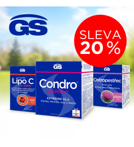 20% sleva na celý sortiment GS Klubu