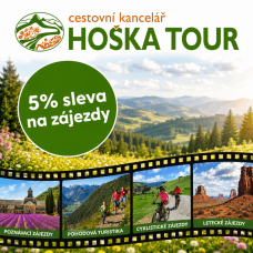 5% sleva na zájezdy HOŠKA TOUR 5% sleva na zájezdy HOŠKA TOUR