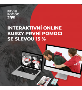 První pomoc, která vás vtáhne do děje s 15% slevou