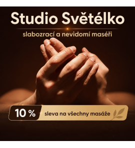 10% sleva na všechny masáže Studio Světélko